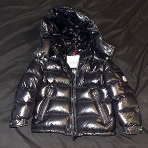 Moncler Black Kids Puffer Jacket